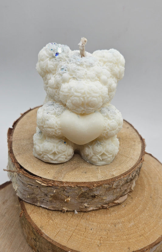 Bougie moulée - Ourson