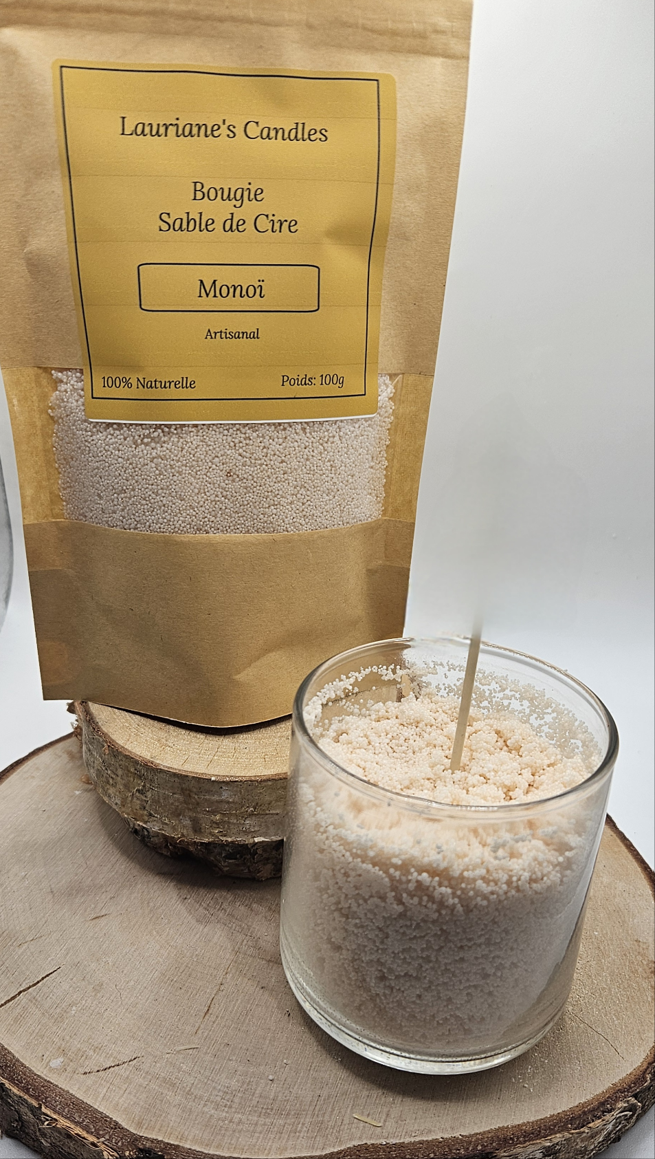 Sable de cire - Monoï