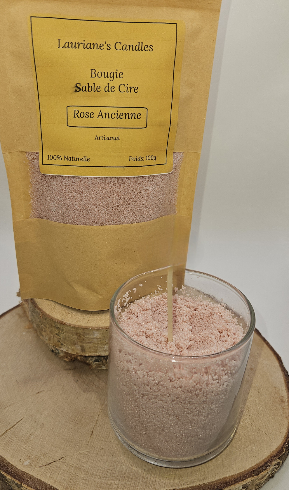 Sable de cire - Rose Ancienne